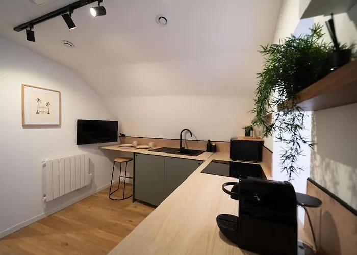 Le Cocon - Petit Studio 2 Couchages - Centre Historique